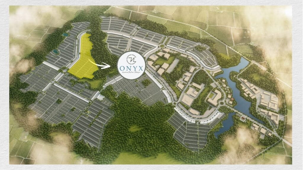 Siteplan Cluster Onyx