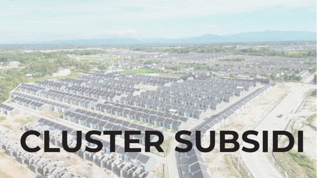 cluster rumah subsidi dekat stasiun