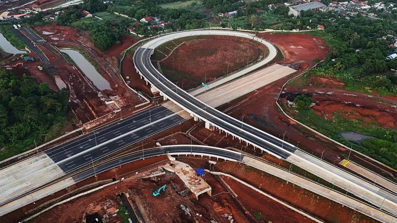 progres jalan tol serpong balaraja september 2024